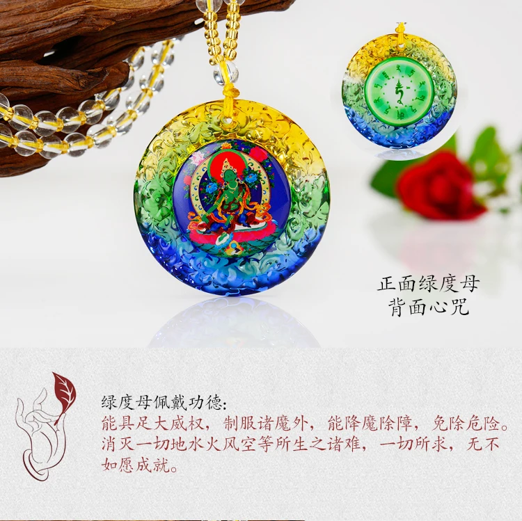 10P-  GOOD Buddhist supplies Greco-Buddhist pocket travel efficacious Mascot # the Buddha Crystal  Amulets Good GIFT
