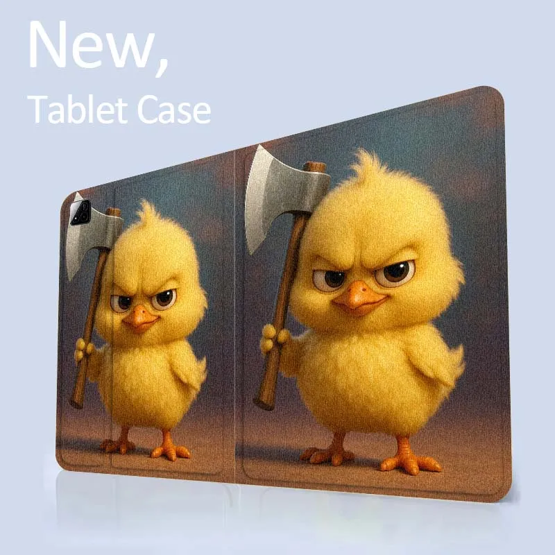 

Cartoon Chicken Popular Art For Xiaomi Redmi Mi Pad 4 5 6 6s 7 7s SE Pro 2 11 Plus Max 12.4 11 11.2 12.5 8.7 inch Tablet Case