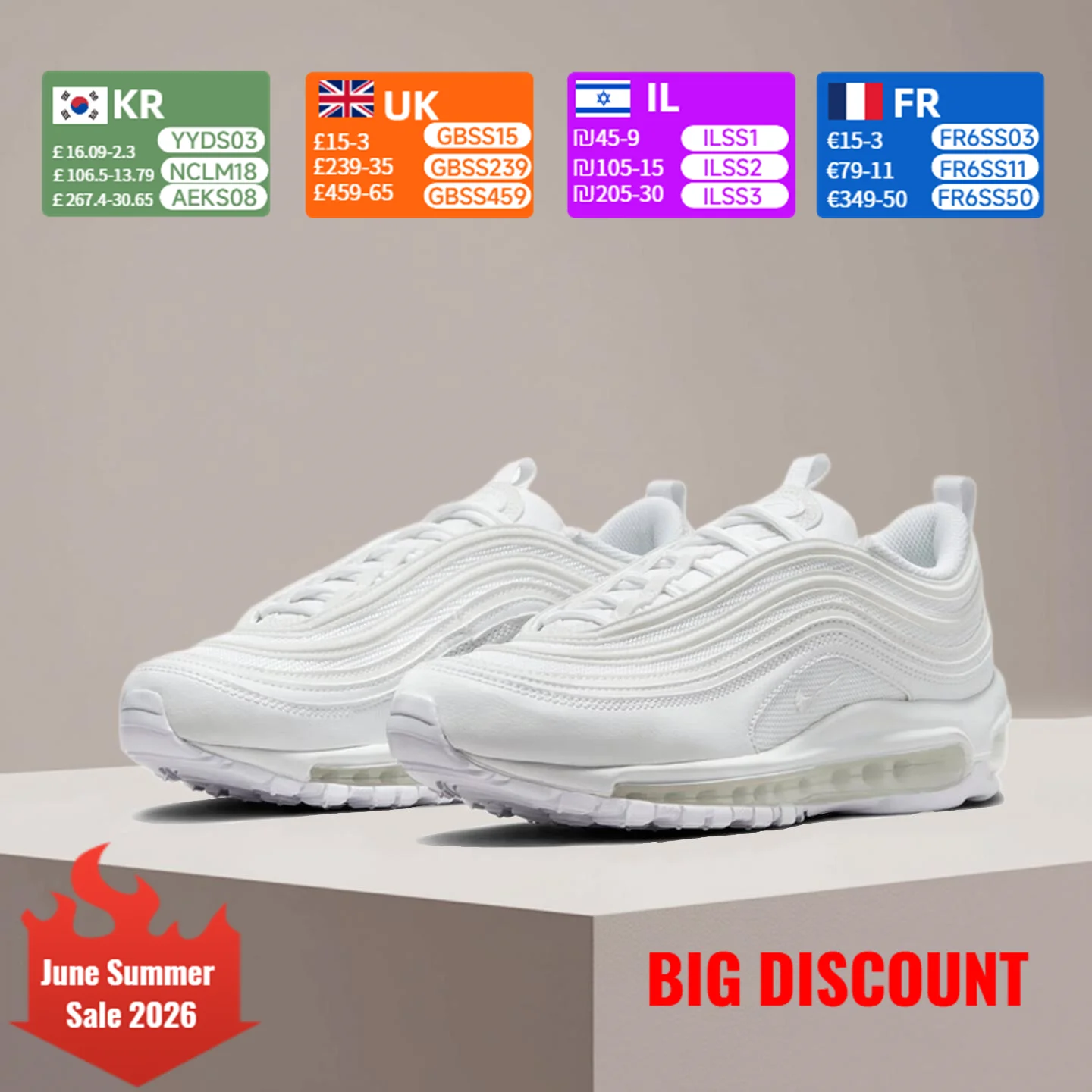 

Nike Air Max Unisex Cushioned Running Shoes - Slip-Resistant, Durable, Versatile Casual Running Shoes DH8016-100