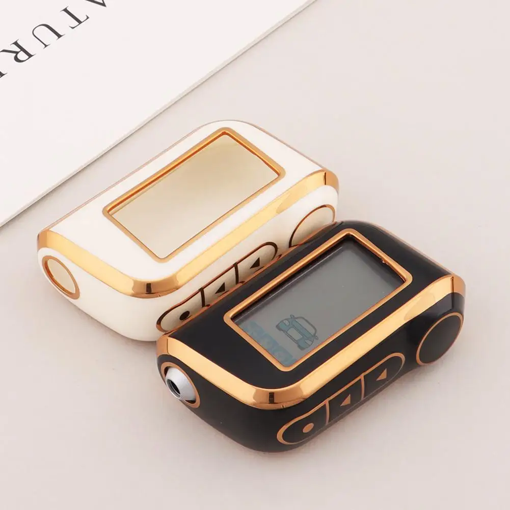 For Starline A93 A63 Russian Version Two Way Car Alarm LCD Remote Controller Keychain Fob Cover High Quality TPU Key Case 2026