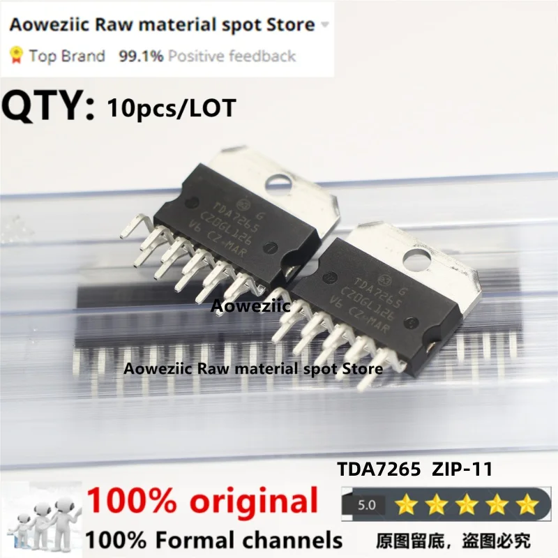 

Aoweziic 2021 + 100 новый импортный оригинальный TDA7265 ZIP-11 TDA7375V TDA7375 ZIP-15 аудио чип усилителя мощности