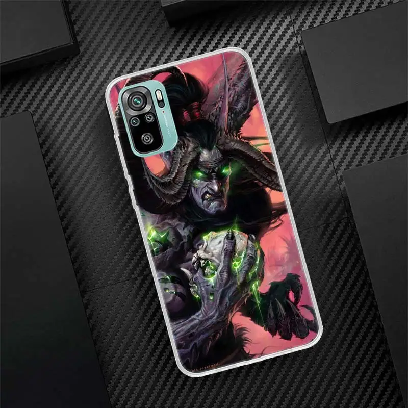 W-World Of W-Warcraft W-Wow Silicon Call Phone Case For Xiaomi Redmi 12 12C 10 10A 10C 9 9A 9C 9T 8 8A 7 7A 6 6A K60 K20 K40 Pro