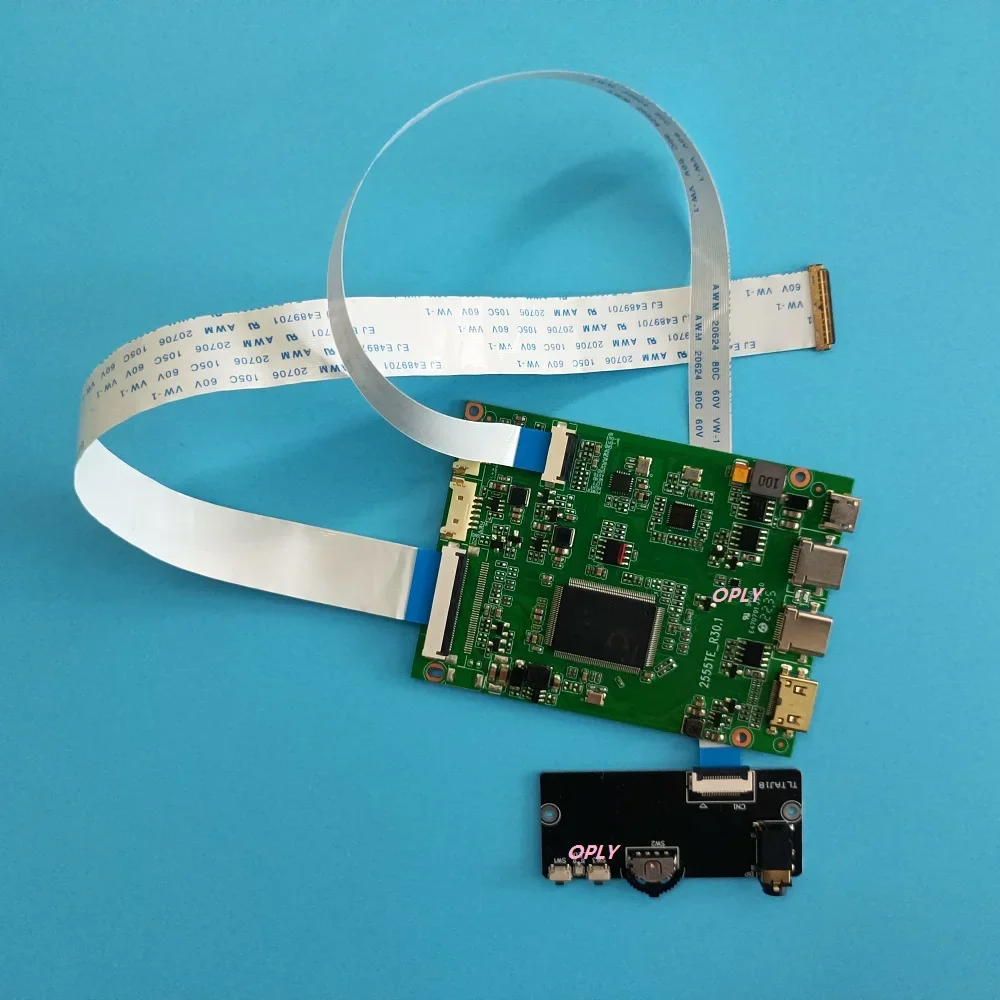 

EDP Controller board 2K Mini HDMI-compatible for NV156FHM-A20 NV156FHM-A22 NV156FHM-A46 1920X1080 Type-c Micro USB LCD LED panel