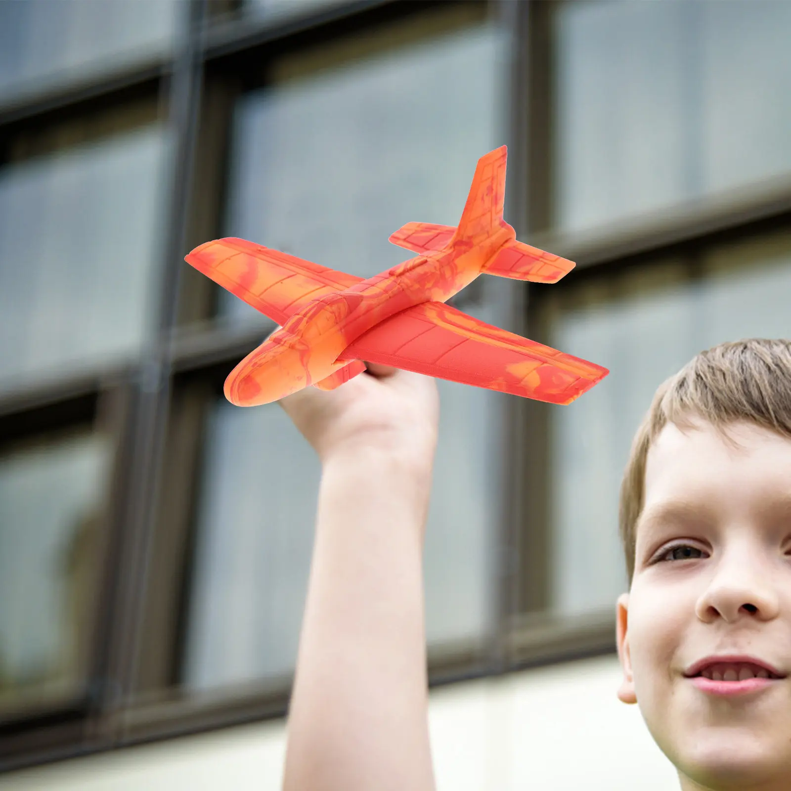 

Glider Spiral Plane Interesting Stable Kids Plane Creative Outdoor Airplane Fun Game Outdoor Airplane Toy