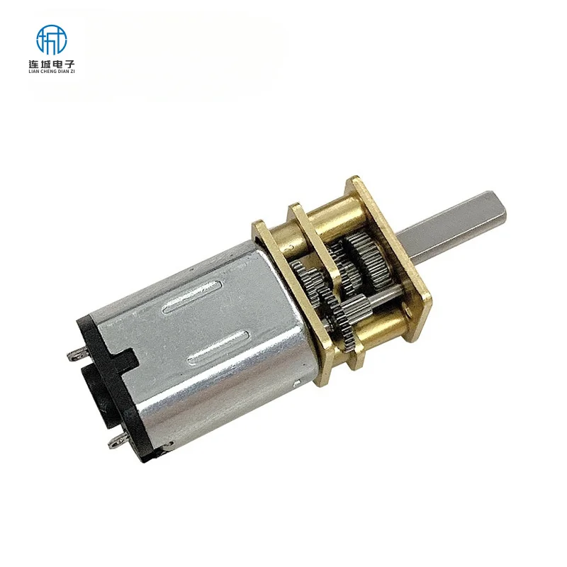 

12GF-N20 Reduction Motor Micro Gear Motor Lock 3V/6V/12V Car Low-Speed Engine