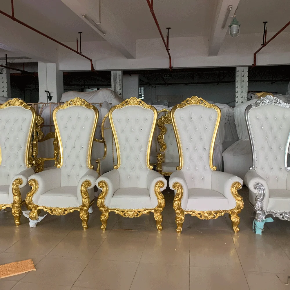 hot sale royal throne chairs for wedding