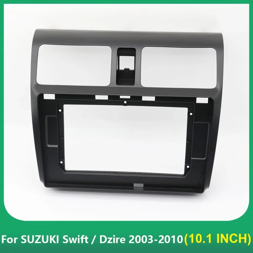 Cadre d'autoradio pour SUZUKI Swift, Dzire, 2003-2010, 10.1 pouces, Android, lecteur MP5, Fascia, stéréo, tableau de bord, 2 Din, panneau d'unité principale