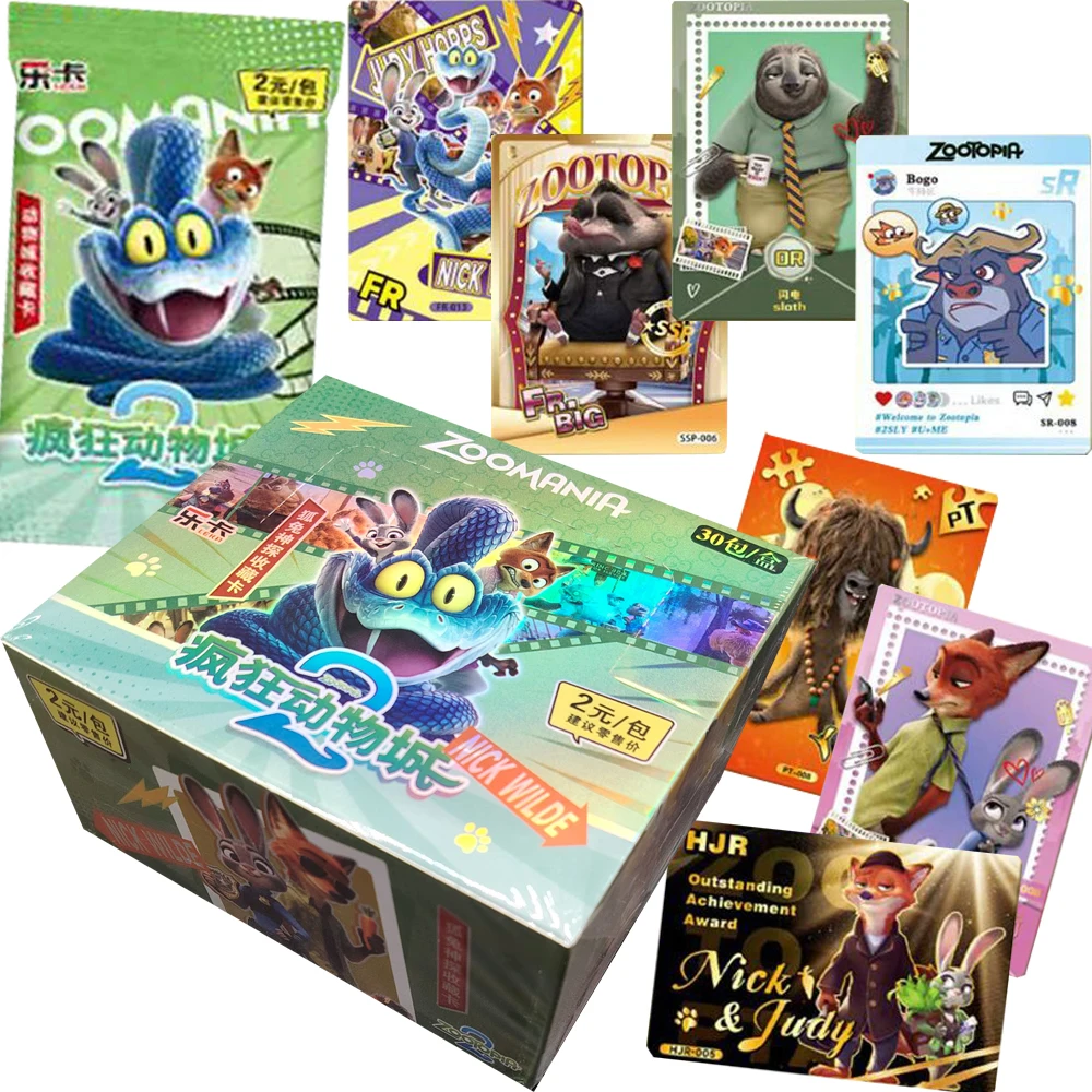 

Zootopia2 Exquisite Collection Cards Lovely Cartoon Animation Stars Judy Hopps Nick Wilde Exclusive Customized Thick Cards Gifts