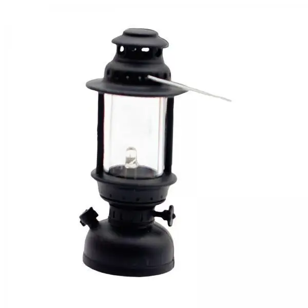 Retro Dollhouse Lamp PP Miniature Table Light Battery Style Bright Decor for 1 6 and 1 12 Scale