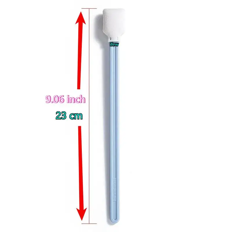 9 Inch Long Cleaning Stick Swabs Printer Printhead 23cm Clean Sticker Cotton Sponge for All Solvent DX4 Xp600 Dx5 Dx7 Print Head