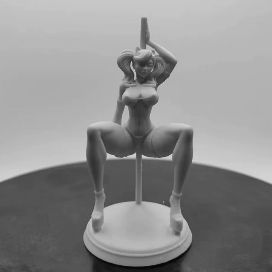 Bikini Pole Dance Little Sister 1/24 Scale Resin Figure Model Kit GK Diorama Unassembled Unpainted Free Shipping