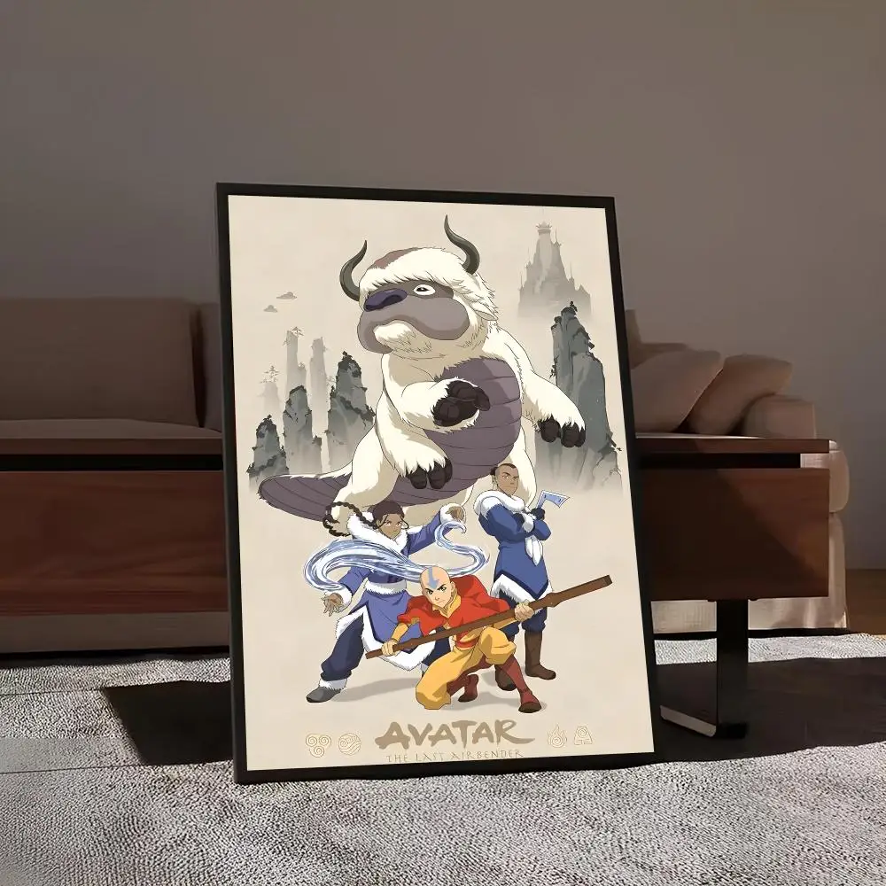 A-Avatar Last A-Airbender Painting Calligraphy Print Canvas Art Pictures Home For Living Room Modern Decor Room Home Decor