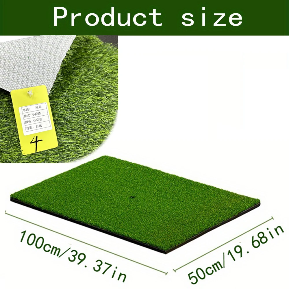 Deluxe Artificial Lawn Fake Grass Synthetic Turf Thick Pet-Friendly for Garden Playground Outdoor Table Setting