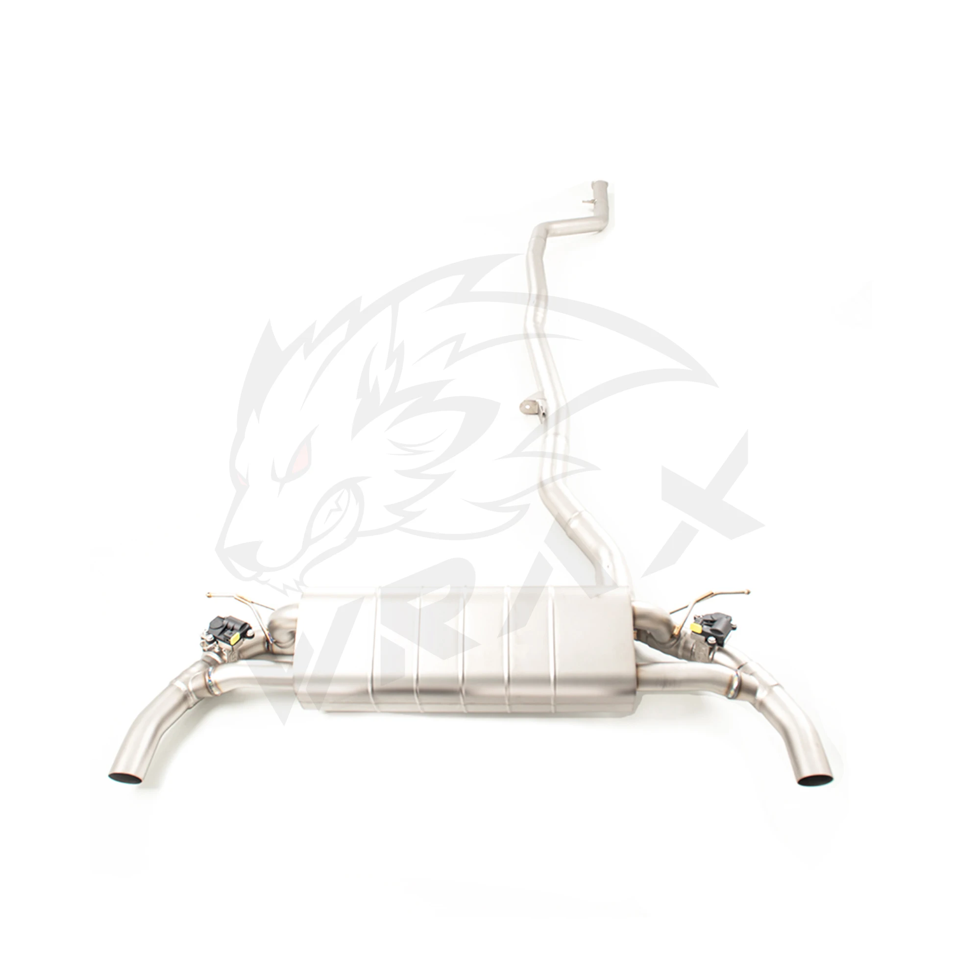 WRAX الفولاذ المقاوم للصدأ نظام صمام التحكم في العادم كاتم الصوت قطع غيار السيارات Catback لسيارات BMW 735 بديل مثالي لملحقات السيارة