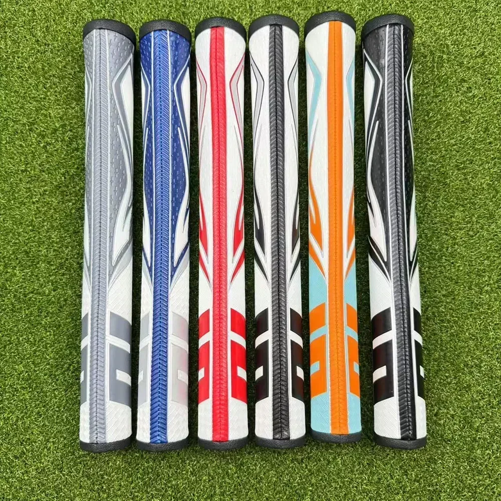 1.0/2.0 Super GT Golf Putter Grips Nonslip Triangle Thick Lightweight Putter Grip Enhances FeelWear-resistant Rubber Woods Grip