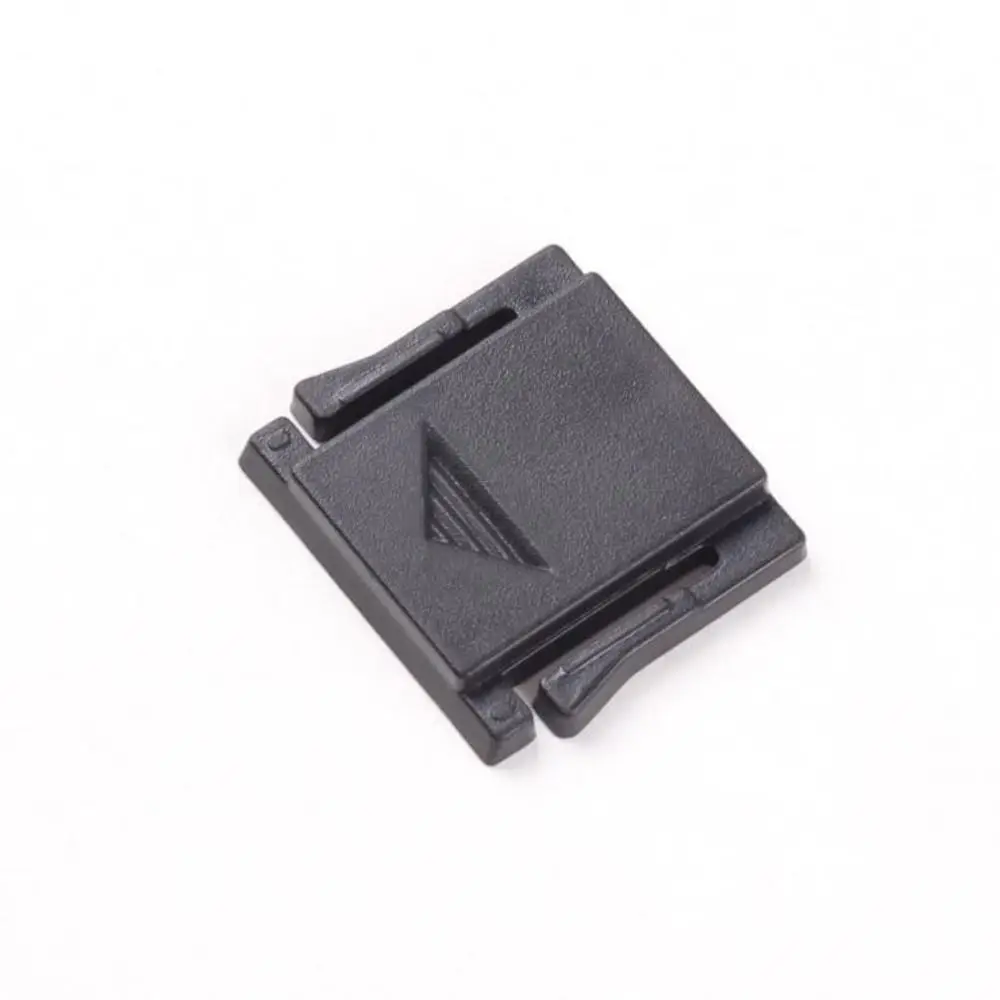 

High Quality Plastics DSLR Camera Flash Case、 Pinch Matte Black Black Hot Shoe Cover Protector Backpackers Hot Shoe Cap