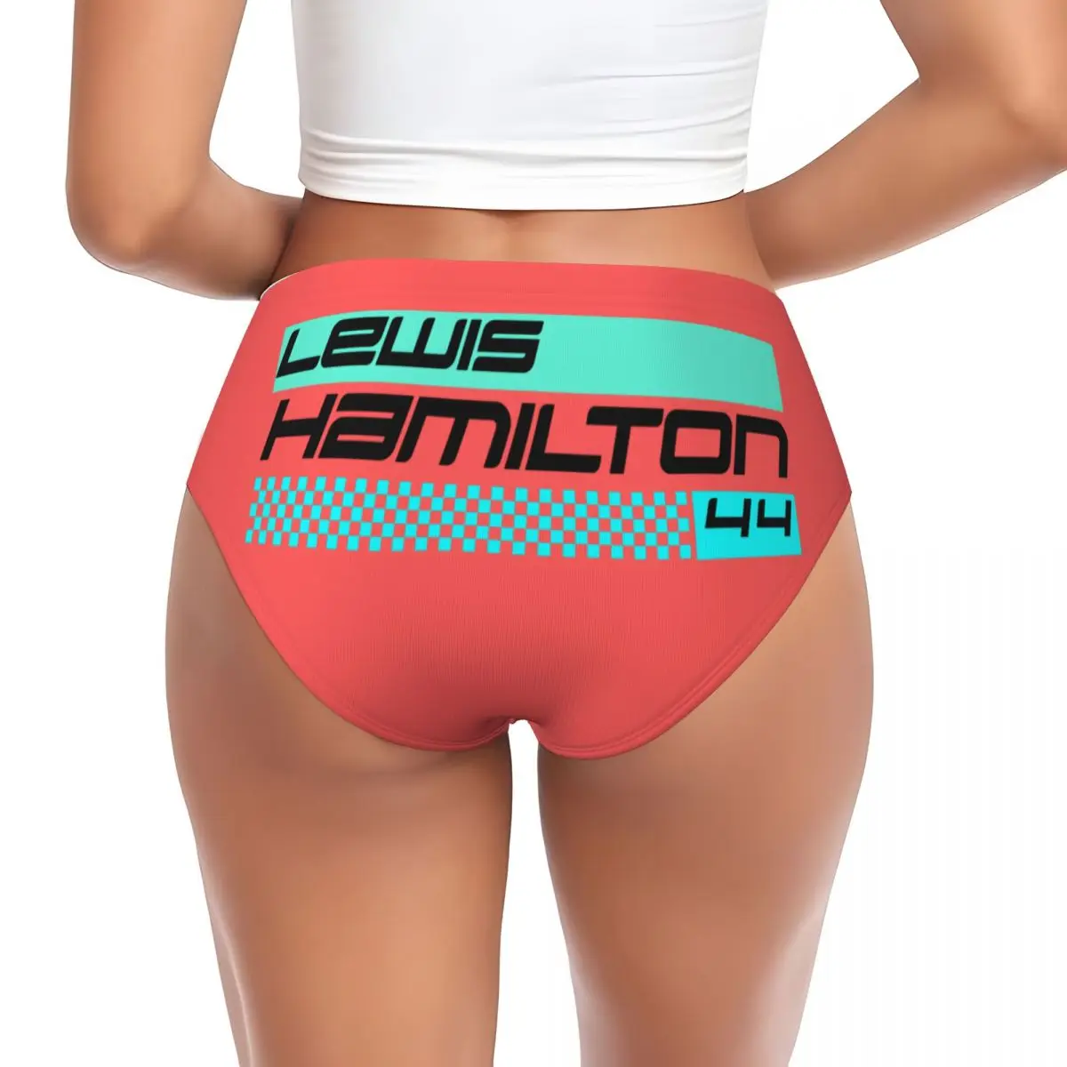 Custom Women's Hamiltons 44 Racing Panties Comfort HAM Sport Car Driver Briefs Underwear