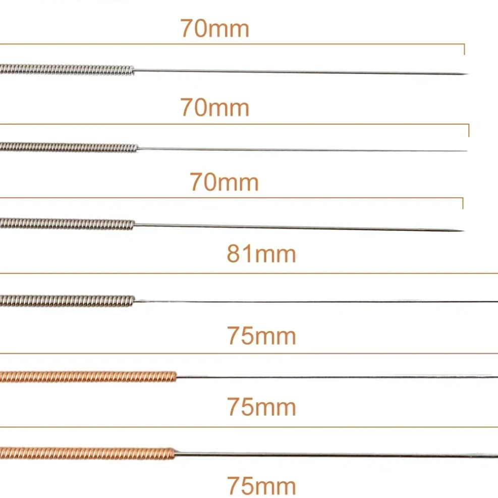 1Set Cleaning Needles 0.15-1.0mm Nozzle Clean Needle High Elasticity MK8 Nozzles For Cleaning Filament Remaining Inside Nozzles
