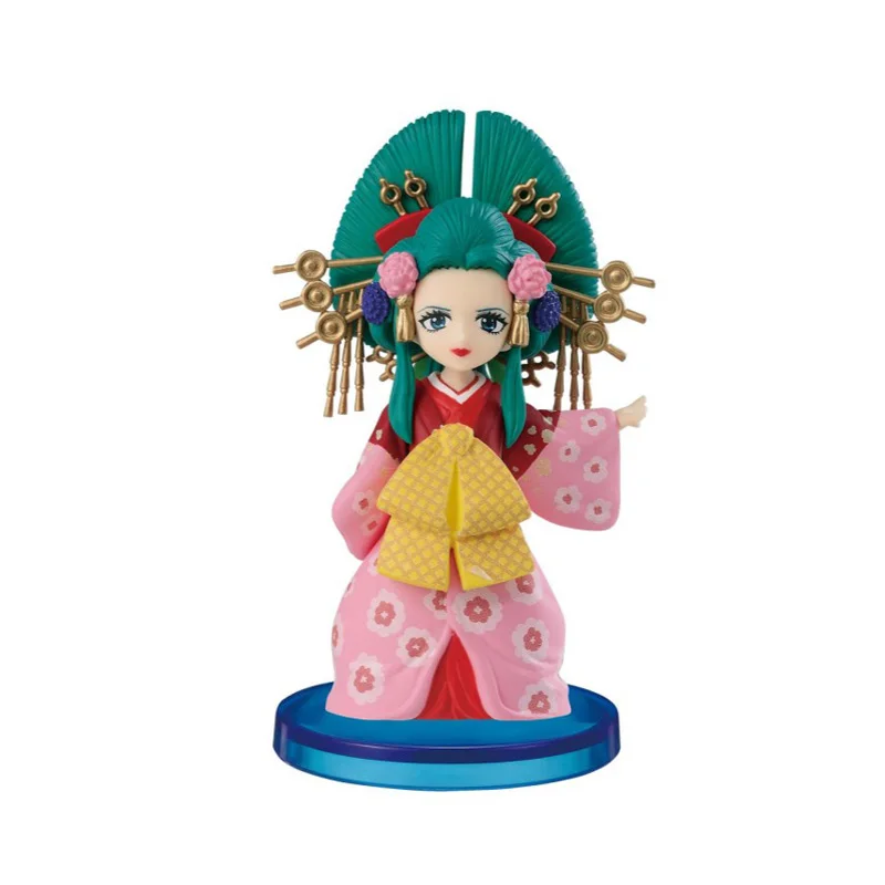 Bandai Genuine One Piece Figure WFC Brook Kozuki Hiyori Robin Toko Wano Country 06 Collectible Model Dolls PVC Action Toys Gift