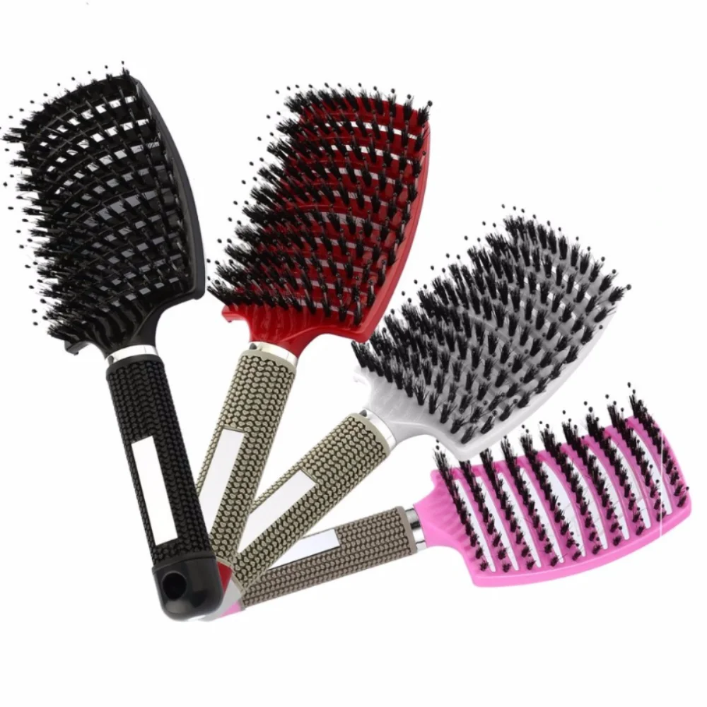 Magic Hair  Women Female Hair Scalp Massage Comb Bristle&nylon Hairbrush Detangling