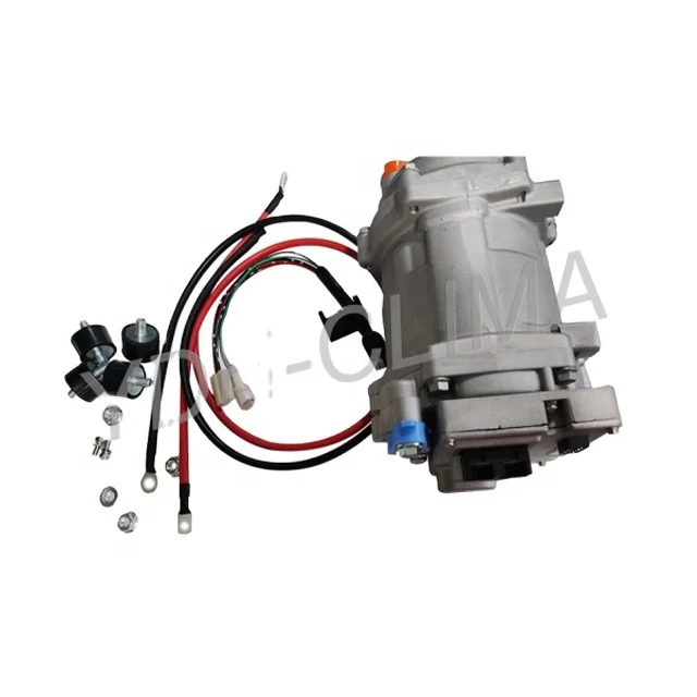 

Easy to Install 12/24v Truck Electric Compressor Air Conditioning Compressor for Universal Car