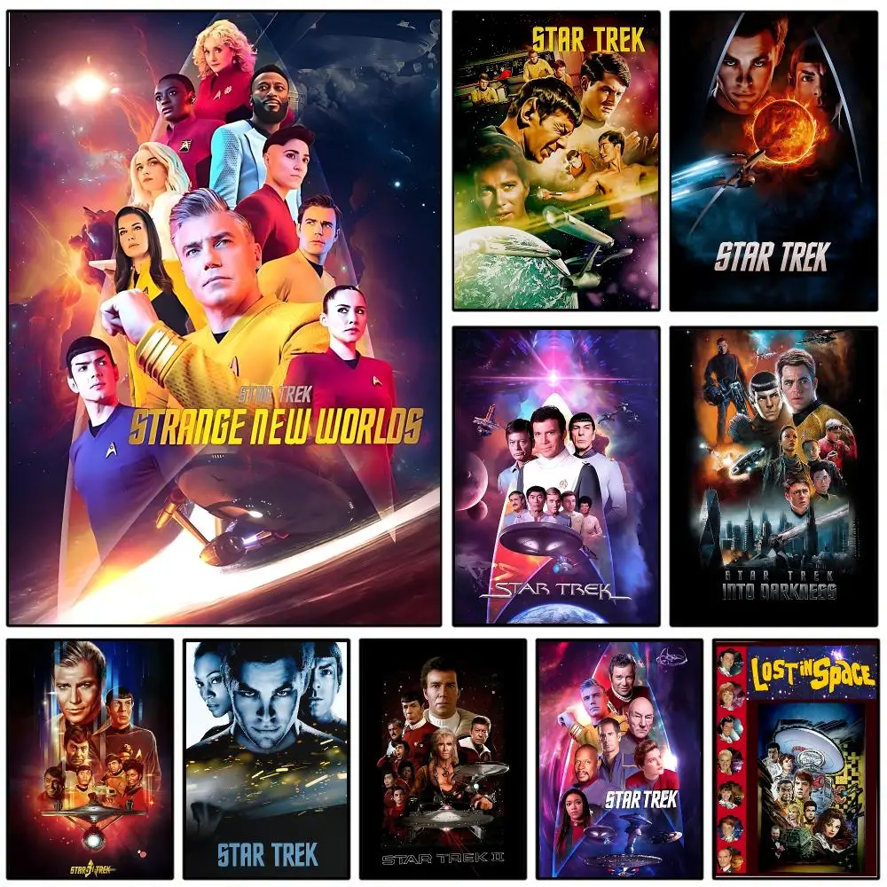 Best Seller Idol Star Movie S-Star Trek Painting Calligraphy Canvas Wall Art Living Room Bedroom Hallway ClearyPrint&Gift