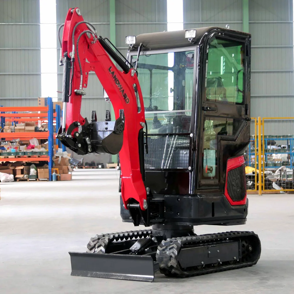 Farm New Used Excavator Hot Sale Landward Compact 2.5 Ton Diesel Hydraulic Digger With Attachments Mini Excavator For Sale