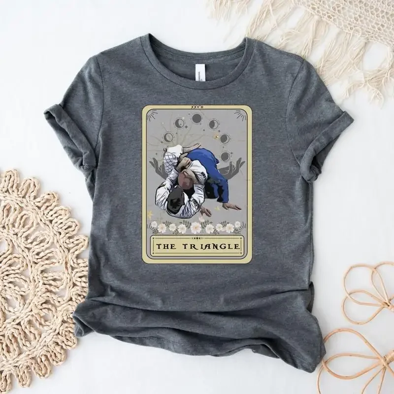 Camiseta con diseño de carta del tarot The Triangle Choke Jiu Jitsu