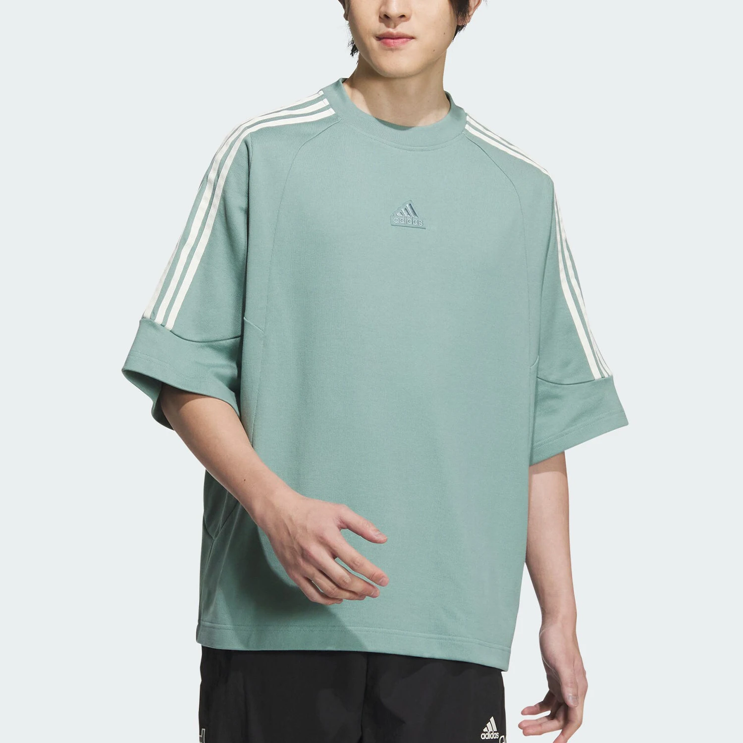 

Adidas genuine New Men's and Women's Fashion Loose Casual Sports T-Shirt JI6645