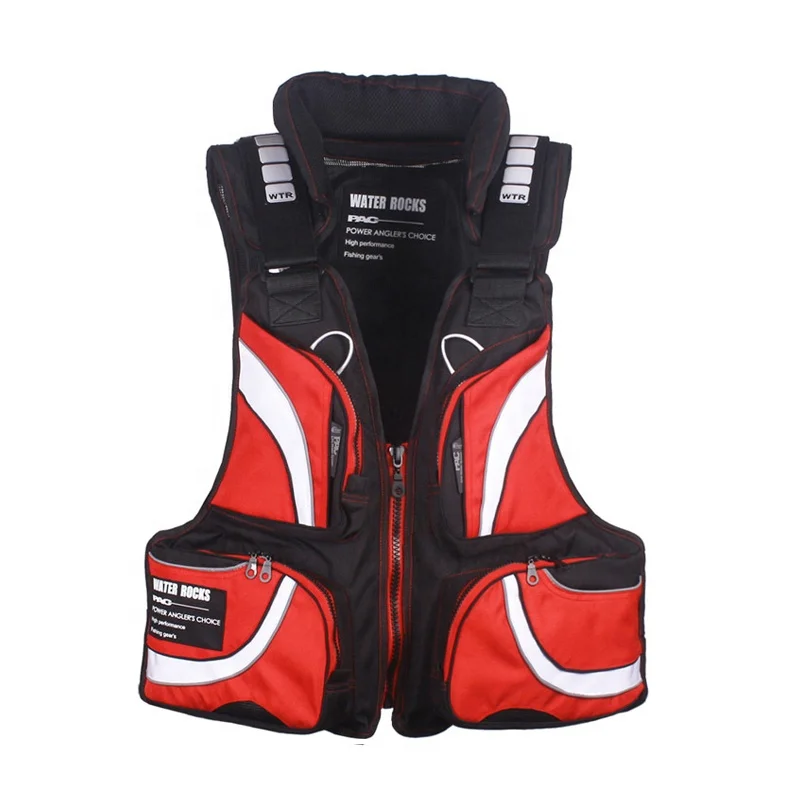 

Fjord Kayak Life Fishing Jacket Waterproof Fishing Jacket Oxford Multi-pocket Fishing Vest Life Jackets