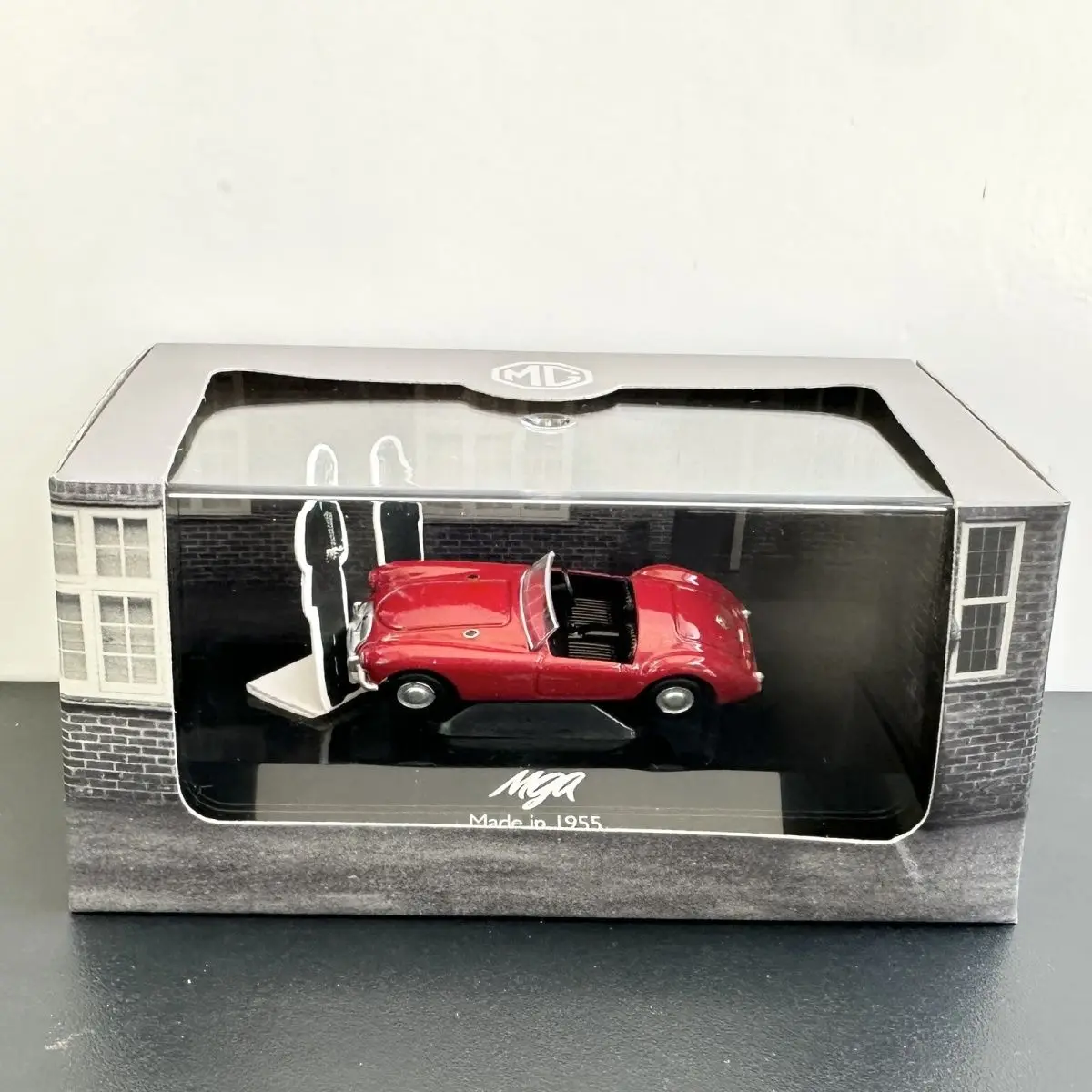 1:72 MG EX181 1957 MG MGA 1955 Odlewane modele samochodów ze stopu, zabawki samochodowe, miniaturowe modele samochodów dla dzieci