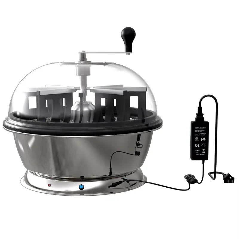 24 Inch Automatic Hydroponics Bowl Tumbler Leaf Trimmer Leaf Bud Dry Flower Trimmer