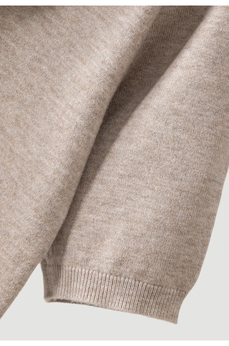 MZ62082 Damen-Strickjacke mit Schalkragen, kurzen Ärmeln, V-Ausschnitt, weicher, einfarbiger Modal-Mischstoff, lässiger Pullover für den frühen Herbst – Detail 19