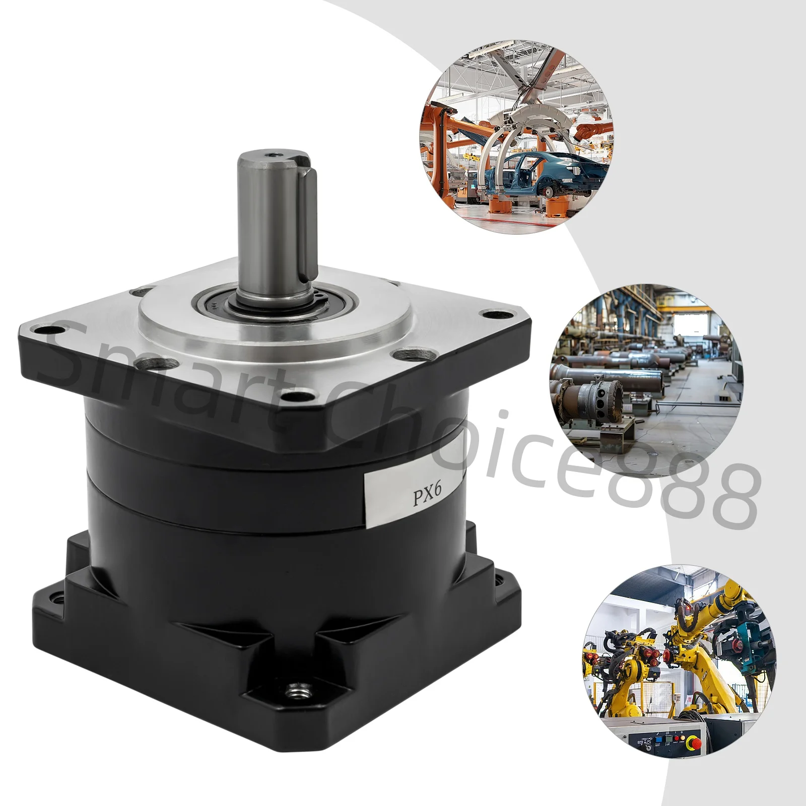 86 Stepper Motor Reducer Gearbox 6:1 Speed Reducer Widely Applied In Cnc Machines