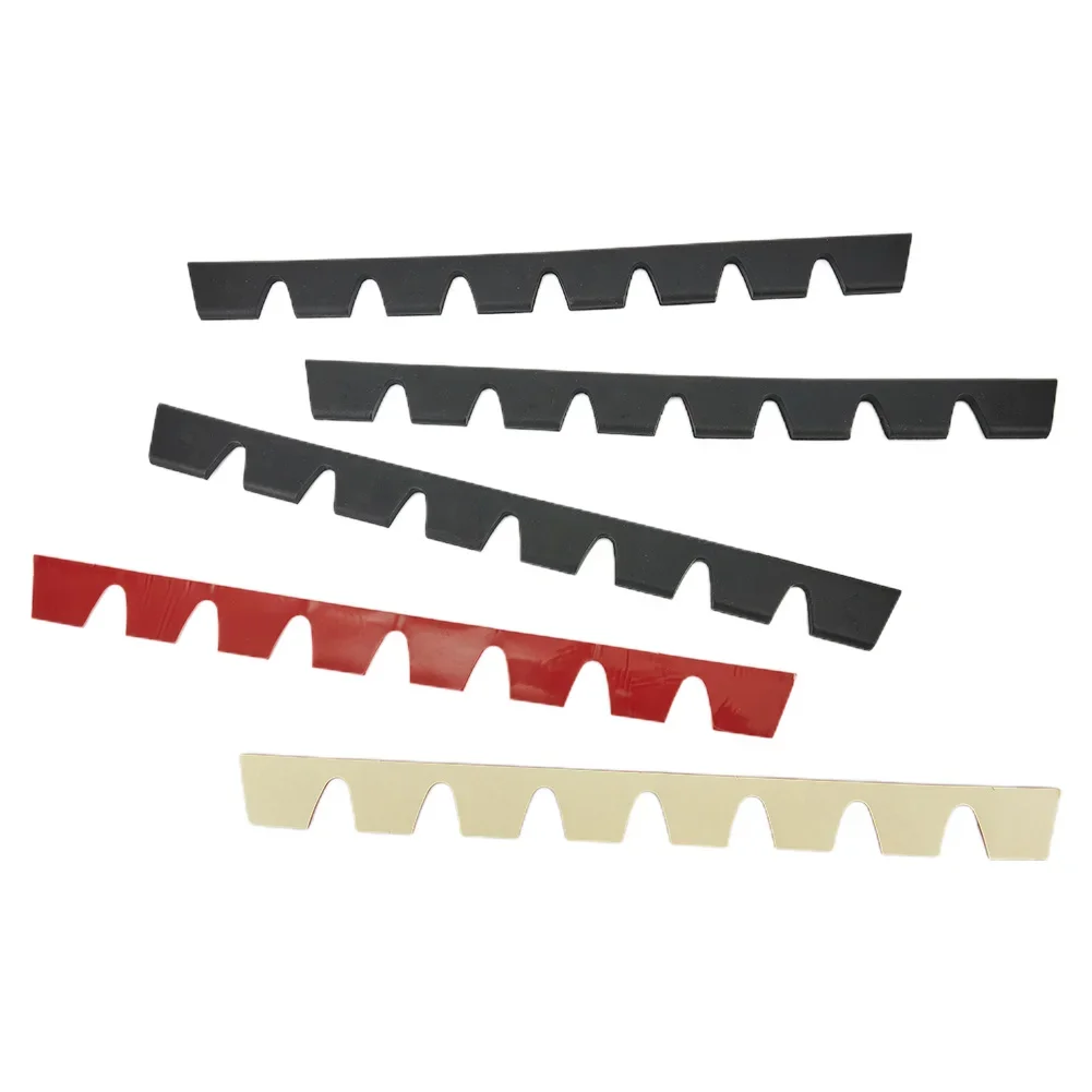 Car Front Lip Anti-collision Decorative Strip Matte Black Bumper Scrape Guard Kit Protector DIY Skid Plate For Cars Trucks SUV