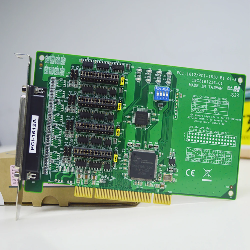 PCI-1612A для соответствия спецификации шины Advantech, 4-портовая коммуникационная карта RS-232/422/485