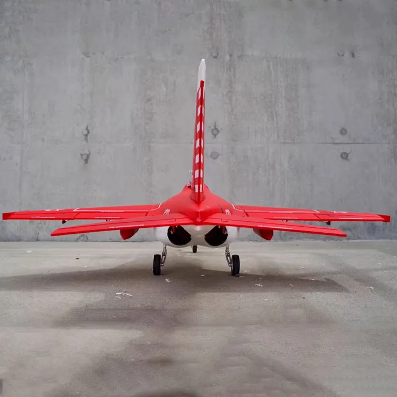 Modèle d'avion Fms 70mm Yak-130 V2 amélioré Jacques Advanced Trainer 2.4 avion en mousse télécommandé à grande échelle aile fixe