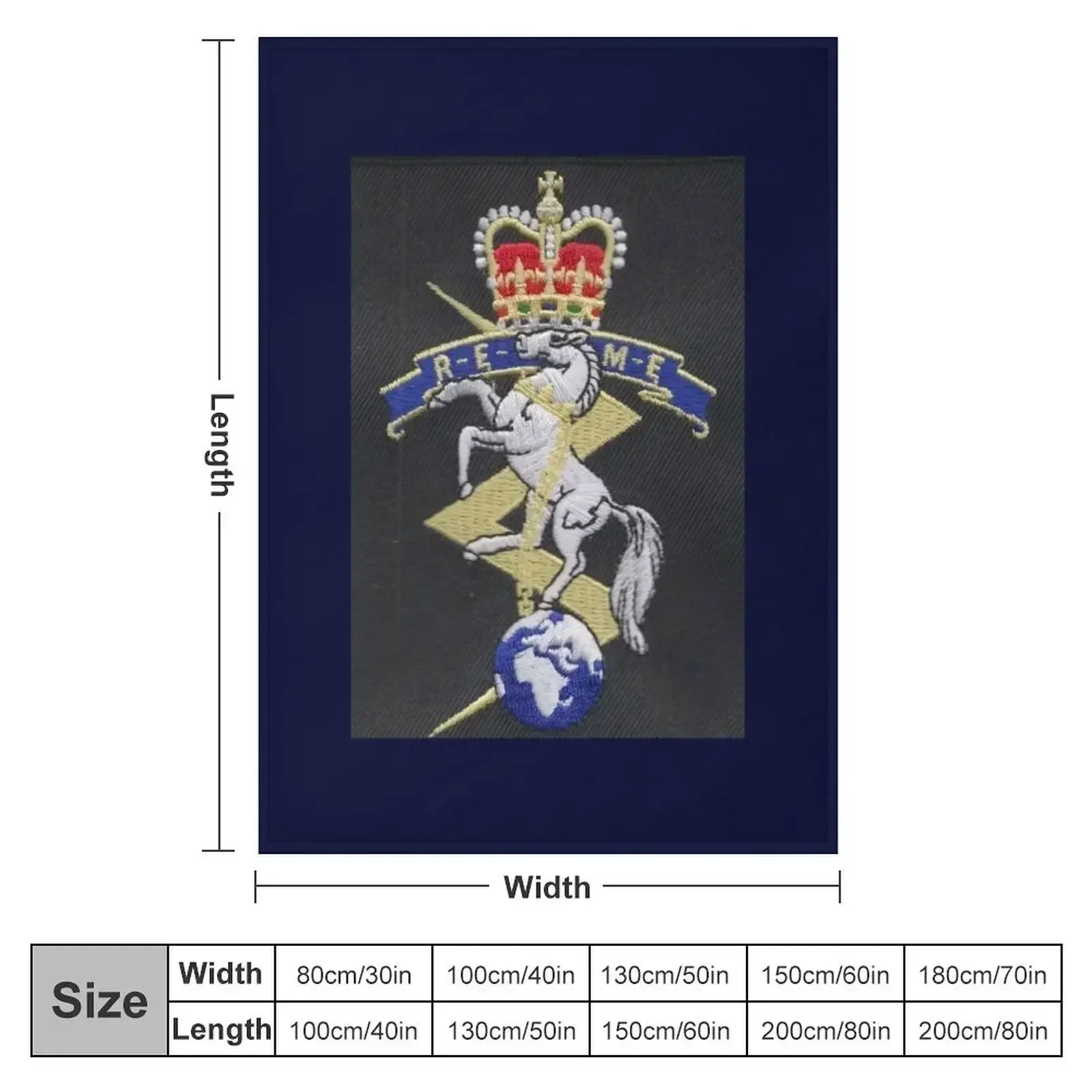 REME BADGE Throw Blanket couch cozy soft plush fuzzy picnic outdoor blanket