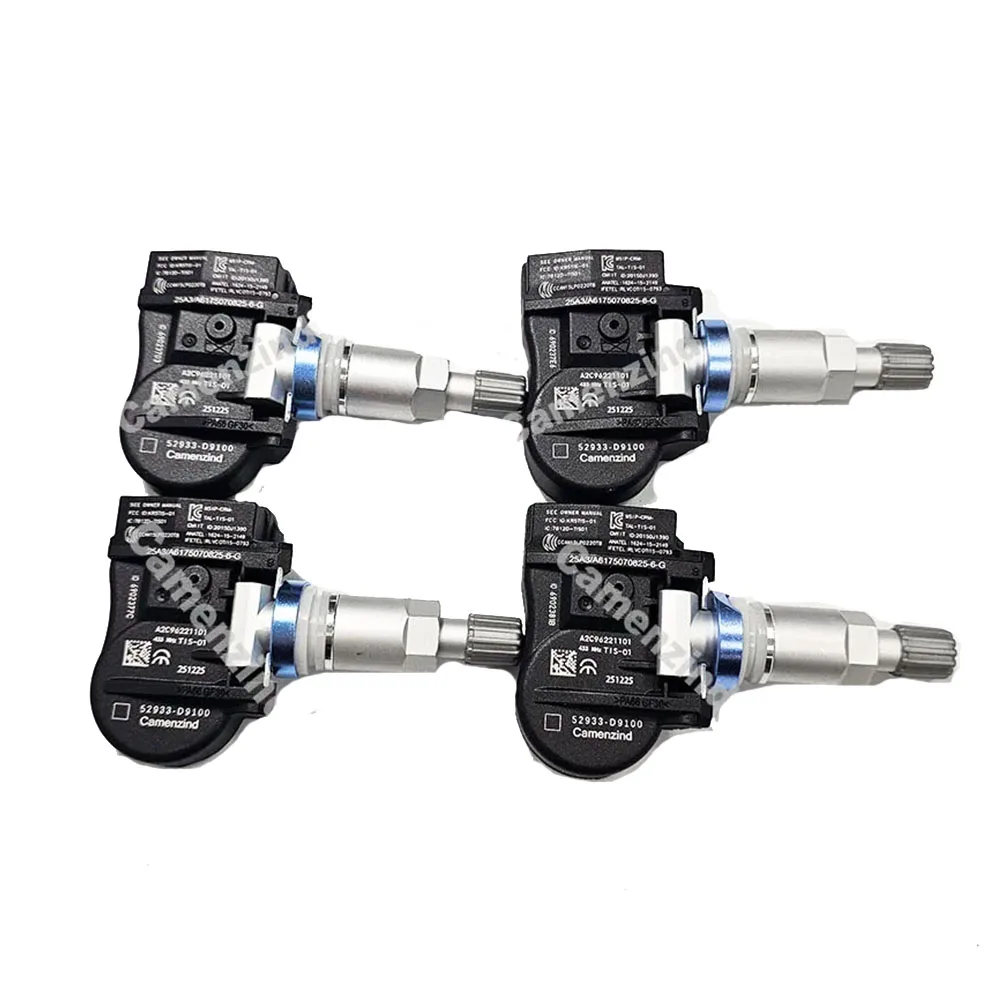 4 Stück TPMS-Reifendrucküberwachungssensoren, vorprogrammiert, 52933-D9100, 52933-F2000, 52933-D4100, 52933-D2100, 433 MHz ​ Hochwertige Teile für Hyundai Elantra Ioniq 5 6 Kona Santa Fe Sonata Tucson Veloster Venue Vollständig getestet 52933D9100 52933D4100 52933F2000 – Detail 4