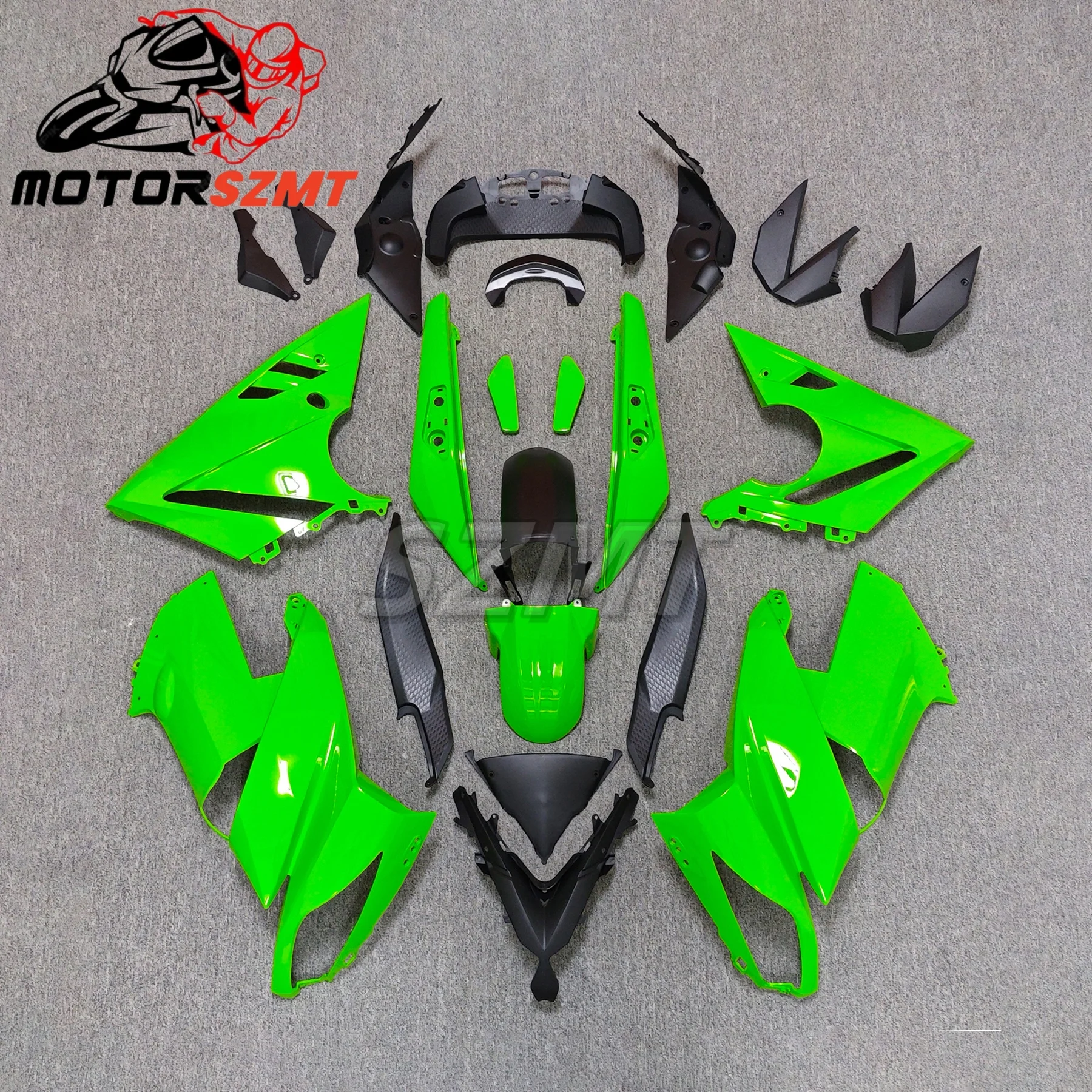 Motorcycle Fairing Kit ABS Plastic Injection For Kawasaki FOR Ninja650 ER-6F ER6F 2009 2010 2011 Body Bodykits Accessories