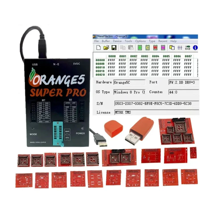 Orange5 V1.38 Full Activation Programmer for Toyota for  for Suzuki Orange 5 Mileage Adjustment ECU Programming Tool