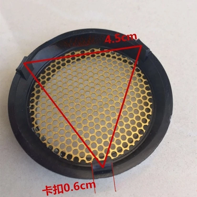 Suitable for hair dryer, air outlet, front mesh, back cover