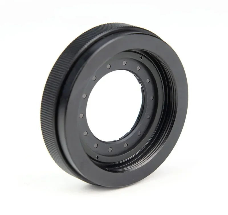 1.5-26mm Adjustable Metal Iris Diaphragm Aperture Condenser M42 to M42 Camera Lens Adapter Ring