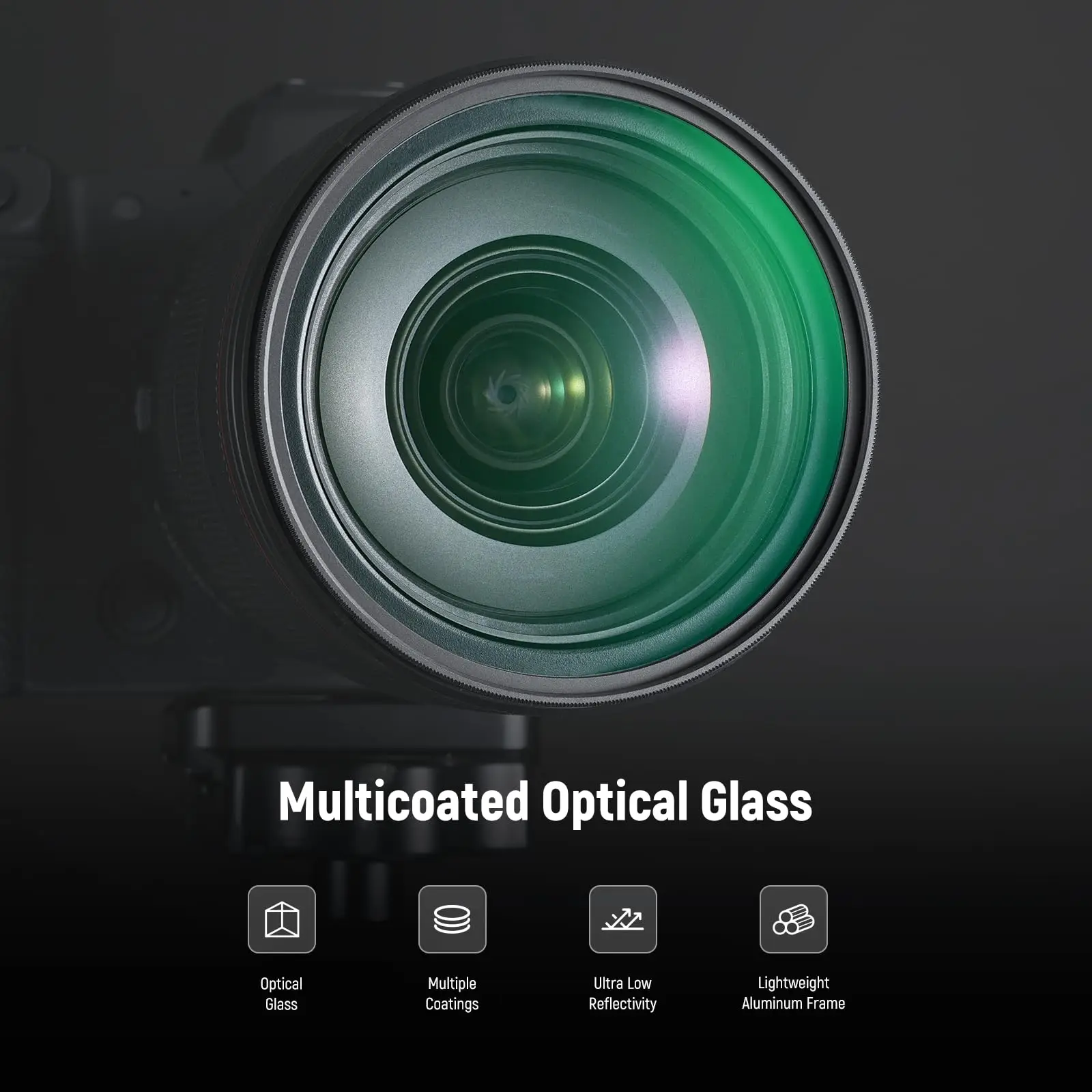 Neewer Black Diffusion 1/8 Filter Soft Dreamy Cinematic Effect Filter Ultra Slim Water Repellent Optical Glass