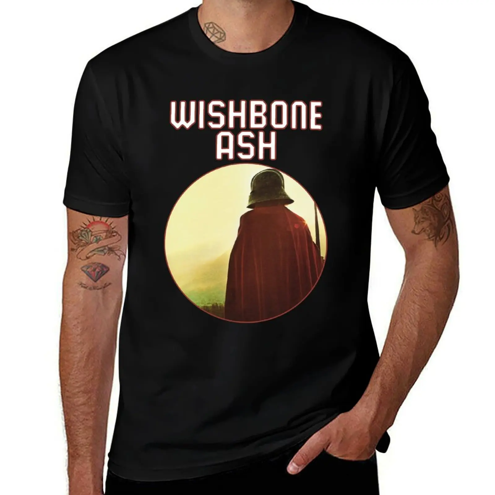 Wishbone - Argus T-Shirt Fashion Letter Print T-Shirt