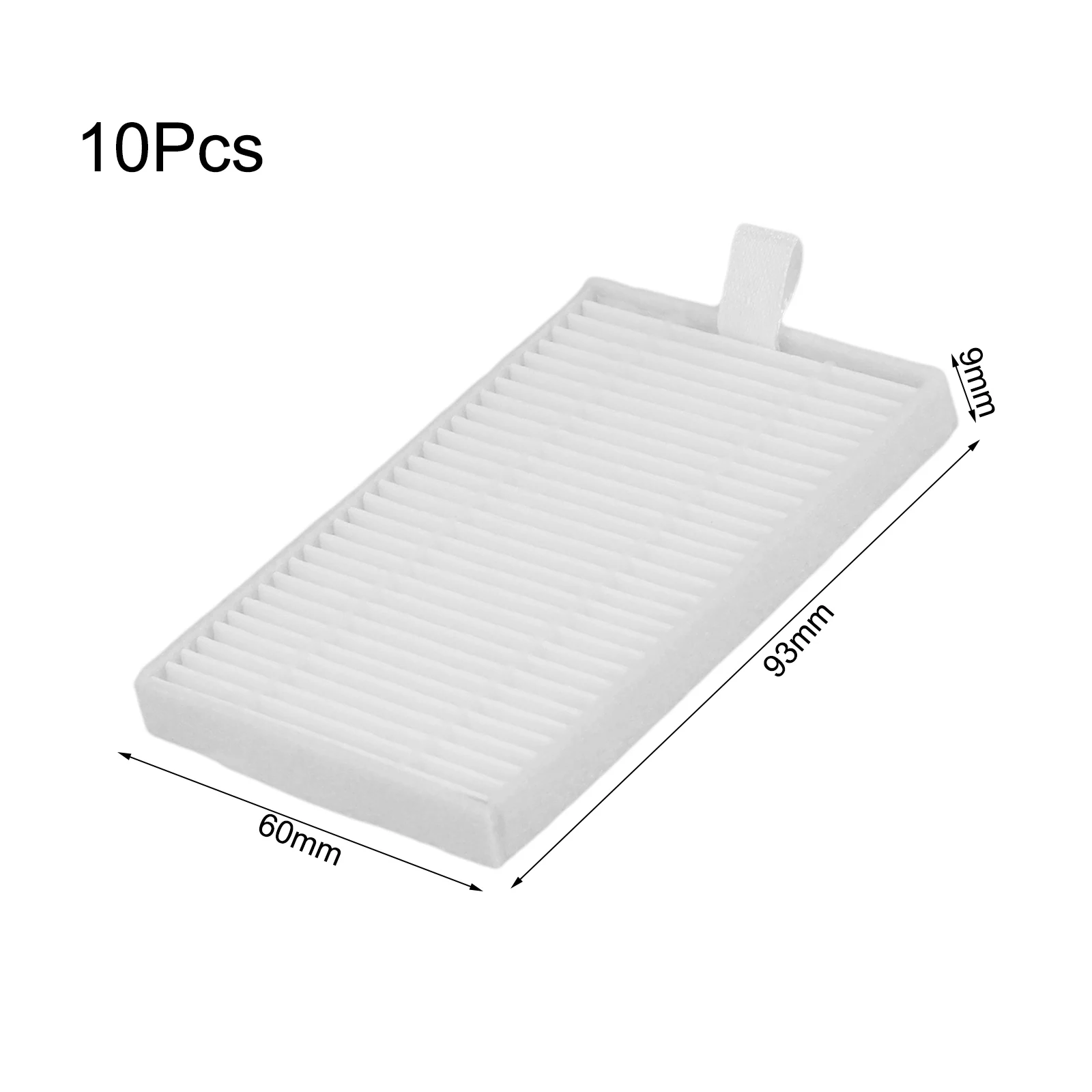 10PCS Spare Parts Filter Kit For Zigma 980 981 Vacuum Cleaner Replacement Accessories Spare Parts Household Cleaning Supplies image 2