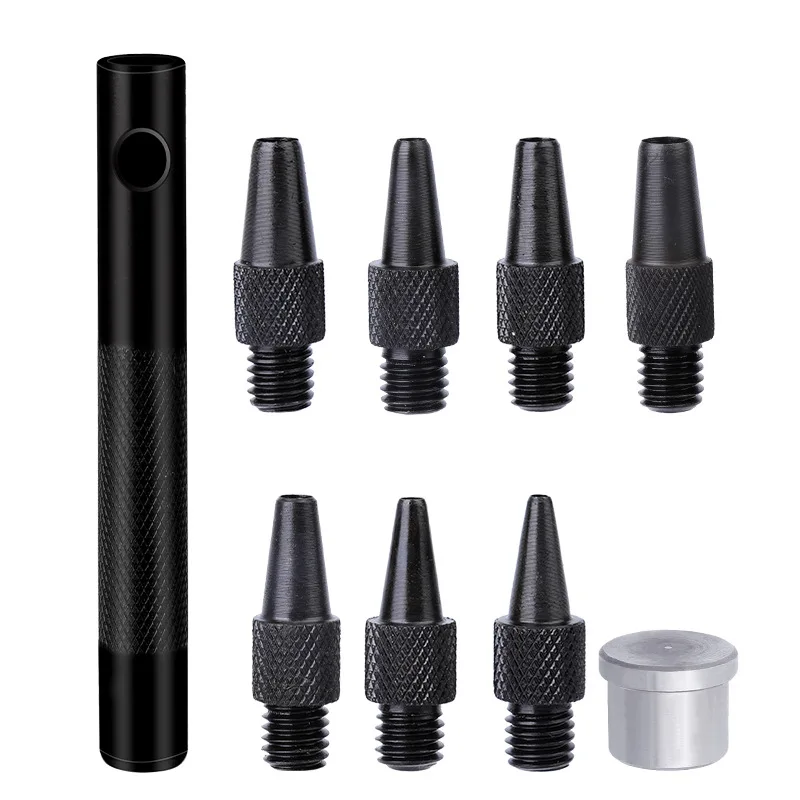 

Инструменты для пробивания кожи, стальной полый дырокол для круглых отверстий - острые прочные круглые фрезы для ремешков для часов, ремней, бумаги