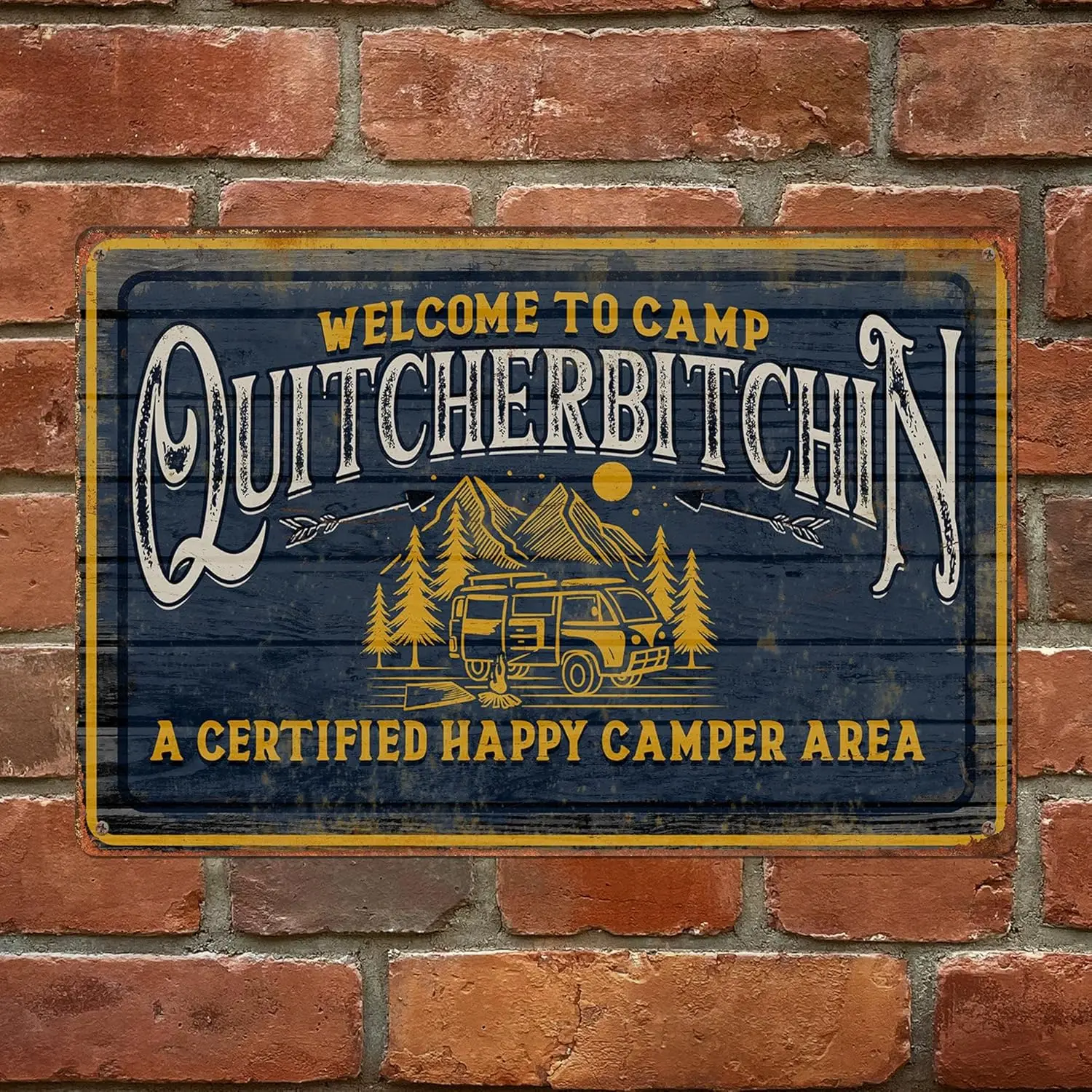 Nufar Camping Sign … - image