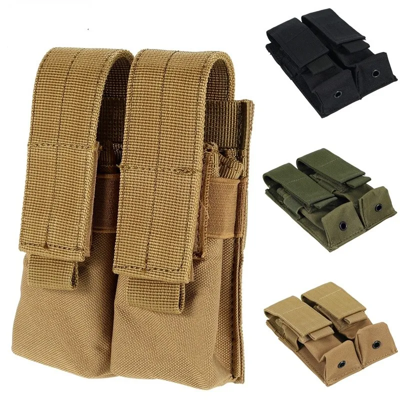 Harcászati molle Tölténytár Erszény Nylon Seregszemle Erszény számára 9mm 1911 Hajtó molle Kontra Pisztoly Pisztoly Tölténytár tartóját Pisztolytáska