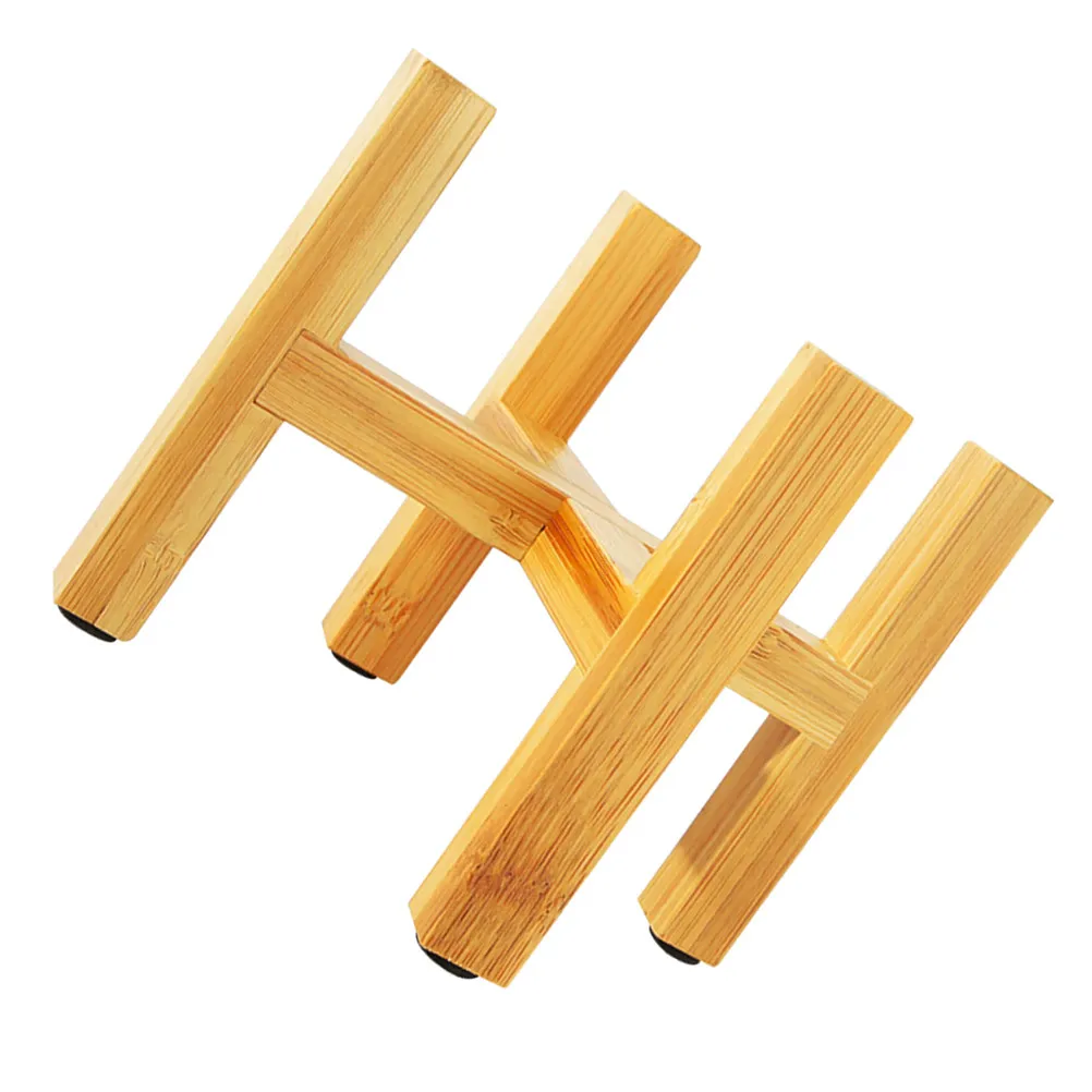Wood Flower Pot Holder Rustic Solid Wood Plant Stand for Potted Plants Vases Decorative Storage Shelf Balcony Living Room Use